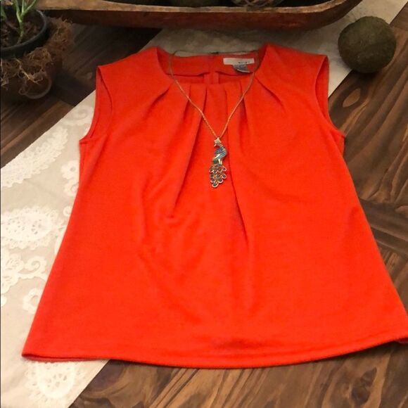 💙🧡WD•NY Sleeveless Shirt  - Picture 1 of 8